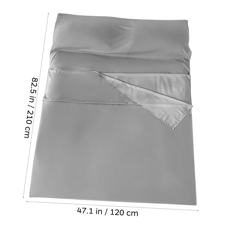 Kisangel Travel Sleeping Bag for Hotels Stylish Polyester Sleep Sack