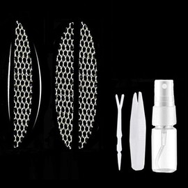 Shefun Mesh Eye Tape, 768 Sheets for 12 Months, Double Eyelids, Double-Sided Mesh, Double Tape, Double Layer, Inconspicuous, Double Sided Tape, Mesh Tape, Extra Fine, Natural Double Tape, 3typeJP176 (Thick-768)