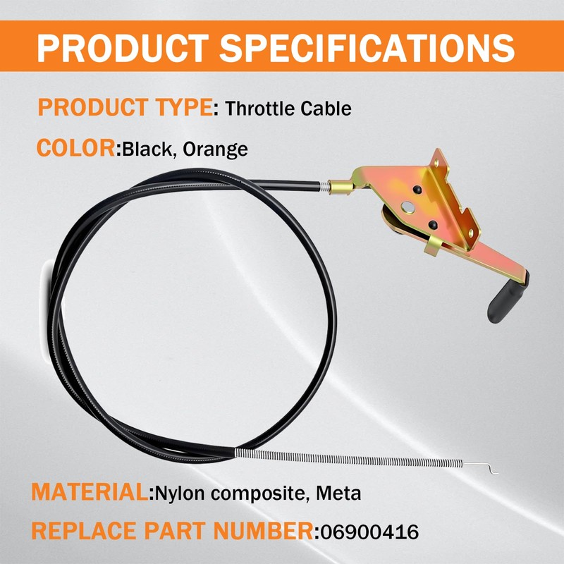 06900416 Throttle Cable Fit for Ariens Zoom Edge 34 42