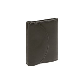 Small wallet LEAS, Genuine Leather, black - ''LEAS Mini-Edition''