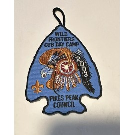 Pikes Peak Council Colorado Springs, 2003 Day Camp Patch (22D)