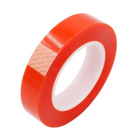 GENNEL 25mm x25M Clear Double Sided Strong Adhesive Tape Transparent Acrylic Tape for Laptop Cellphone LCD Screen Case