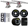 TGM Skateboards Premium Longboard Upgrade Kit with Paris Trucks, Wheels,