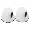 Outanaya 2Pcs Lightweight Comfortable Felt Sauna Hat Spa Cap for