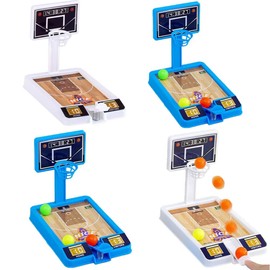 4 Pack Tabletop Basketball Game Toys, Basketball Party Favors Desk Games for Office for Adult to Reduce Stress, Basketball Gifts Idea Classroom Prizes for Kids Boys Girls