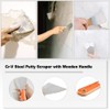 Utoolmart Putty Knife Scraper 5 Inch Carbon Steel Stiff Putty