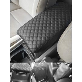it's us Truck Center Console Armrest Cover for Chevy Colorado & GMC Canyon 2016-2022 – Waterproof PU Leather Protector, Scratch & Dog Proof, Easy Install