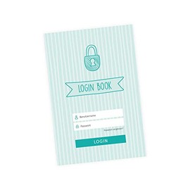 Password Book Login Book 44 Pages Mint Notebook Organiser Lines Password Manager - Manage Login Data & Passwords Securely