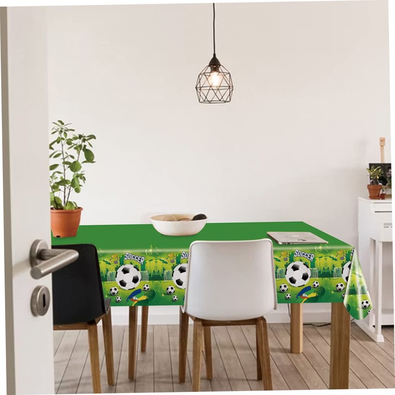 iplusmile 2pcs Fine Quality Soccer Tablecloth Perfect for Hotel Home