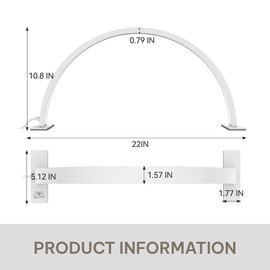 Bee Pro 29-Inch Half Moon Light for Nail Desk - Nail Light for Desk - Adjustable from 3000k to 6500k, It's Ideal for Nail Art, Eyelash Extensions, tattooing, and Skincare