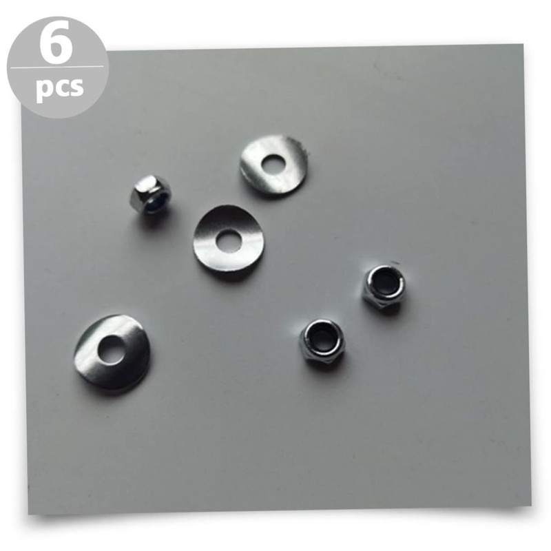 Abaodam 6Pcs Removable Trampoline Nuts Durable Trampoline Accessories for Easy