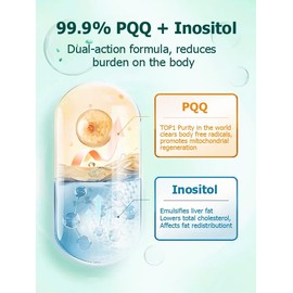 ESTHELIV Liver Cleanse Detox & Repair PQQ + Inositol Formula, Updated V2.0 (Non Milk Thistle Supplement and Artichoke Extract), for Liver Health and Liver Detox, Renew Liver Support