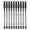 RADIUS 999 Ballpoint Pens, BLACK, Medium Point (1.0mm), Pack of