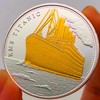 Strugglejewelry RMS - Moneda de Viaje y Barco Titanic