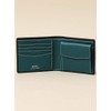 SHIPS 110030689 SAFFIANO Leather Men's Two-Tone Bifold Wallet, navy2