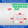 Windscreen Parking Permit Holder, Pack of 2, Transparent, Holder with