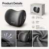 Car Lumbar Support Pillow for Driving – Memory Foam Back