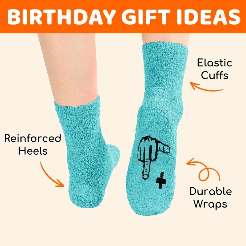 HAPPYPOP 80th Birthday Gifts Years Old - Socks for 80