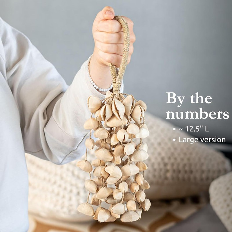 Sonic Energy Kenari Nutshell Shaker - Approx 32cm - Sound