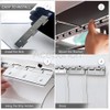 Acepunch Strip Curtain Hardware PVC Universal Mount Hanger Easy to