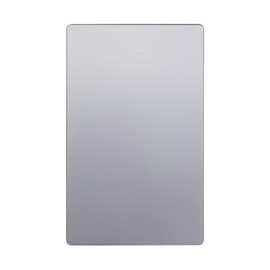 ENERLITES Screwless Blank Wall Plate, Child Safe Blank Device Outlet Cover, Standard Size, 1-Gang 4.68" x 2.93", Polycarbonate Thermoplastic, UL Listed, SI8801-SV, Glossy, Silver