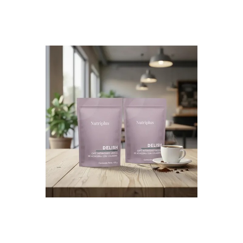 Café Instantáneo De Colágeno Y Achicoriakit 2 Pzs Farmasi