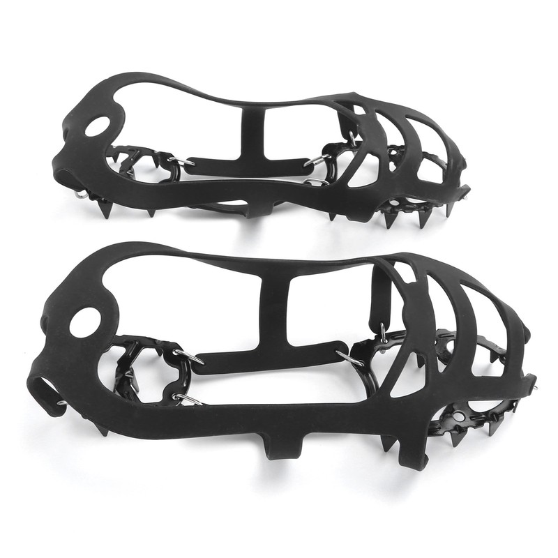 Crampons 18 Teeth Antislip Strong Grip Drop Resistant Ice Cleats