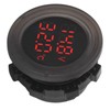 Dual Display Temperature Voltmeter Clear Stable Display Waterproof Simple Installation