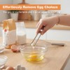 2 PCS Egg Chalaza Removal Tool, Stainless Steel Eggshell Fragment