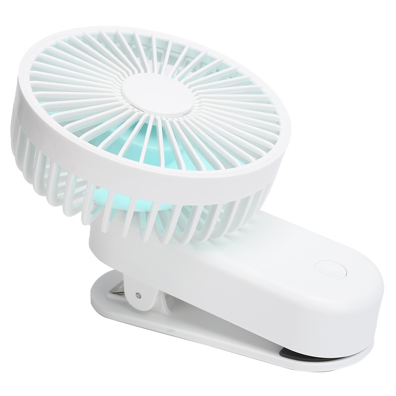 Clipon Desk Fan 3 Gears Wind Speeds Magnetic Small Portable