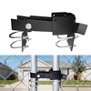 Heavy Duty Double Gate Latch for 1-3/8" Frame, Farm Gate