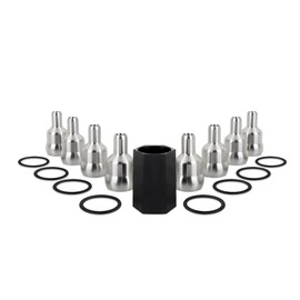 Mishimoto High-Pressure Oil Rail Ball Tube Set, Compatible with 2004.5-2007 Ford 6.0L Powerstroke