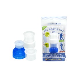 Mode Dela Casa Bottle Cap, Made in Japan, For Plastic Bottles, Sports Drink, Drinking Water, Pet Pee Cleaning, Manners Water (Set of 2)