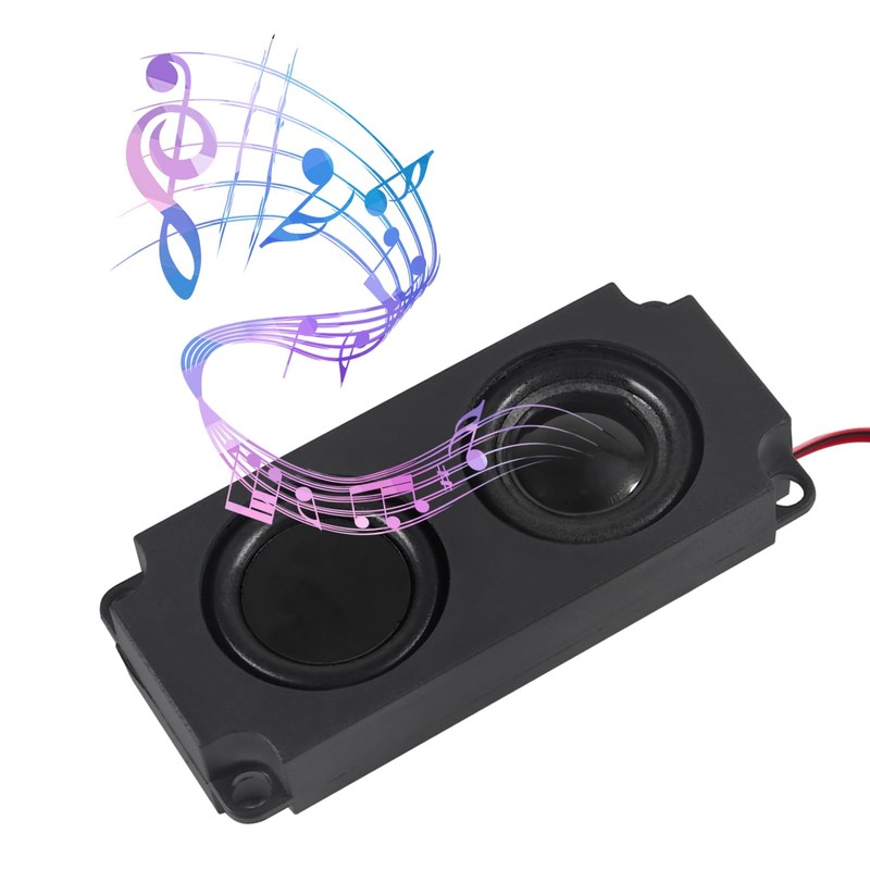 D-FLIFE 6pcs Speaker 5 Watt 8 Ohm Double Cavity Mini