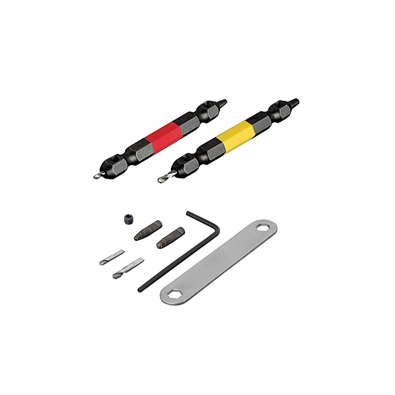 ANEX ANH-S1 Stripped Screw Removal Bit, Set of 2, Compatible