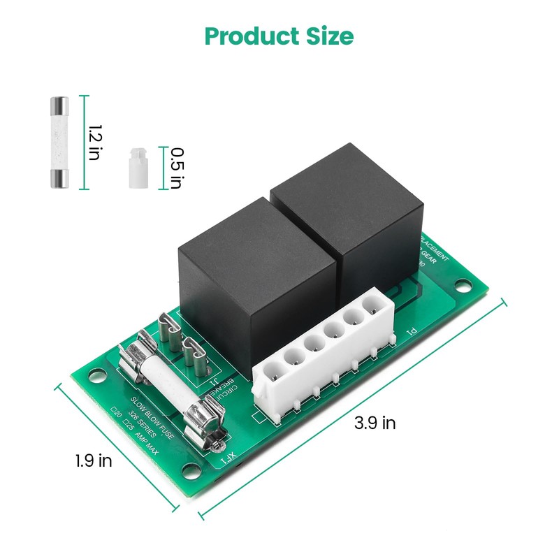 RV Slide Relay Board, Briidea Power Gear Slide Out Relay