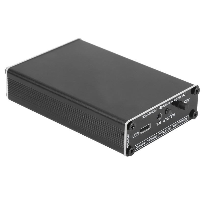 Spectrum Analyzer Aluminum Alloy Version Portable Durable Analysis Tool 35M‑4400M