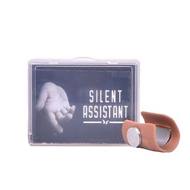 AIMOFAMAG Silent Assistant Coin Magic Tricks,Magician Gimmick Trick Come with Online Instruction(Medium Size)