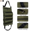 JNNJ Tool Roll Organiser, Car Tool Roll Bag with Zip