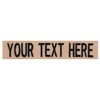 Custom Uniform Name Tapes, Webbing Colors, Different Font Styles Available