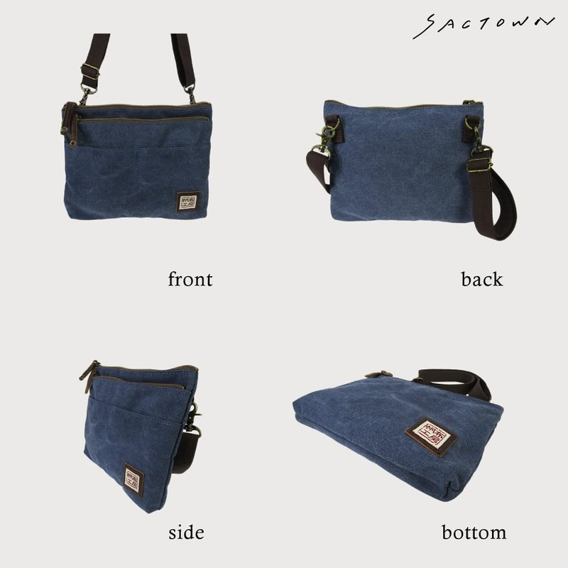 Hanpu Kobo 3J53 2-Way Sacoche Men's Shoulder Bag with Hanging