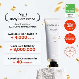 skybottle Crema de manos perfumada, manteca de karité de rápida absorción y ácido hialurónico, aroma a madera, perfume de higo verde y dulce, loción c