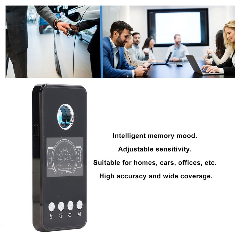 Signal Detector Bug Finder 1MHz‑8000MHz Camera Scanner Detecting Tool 5V