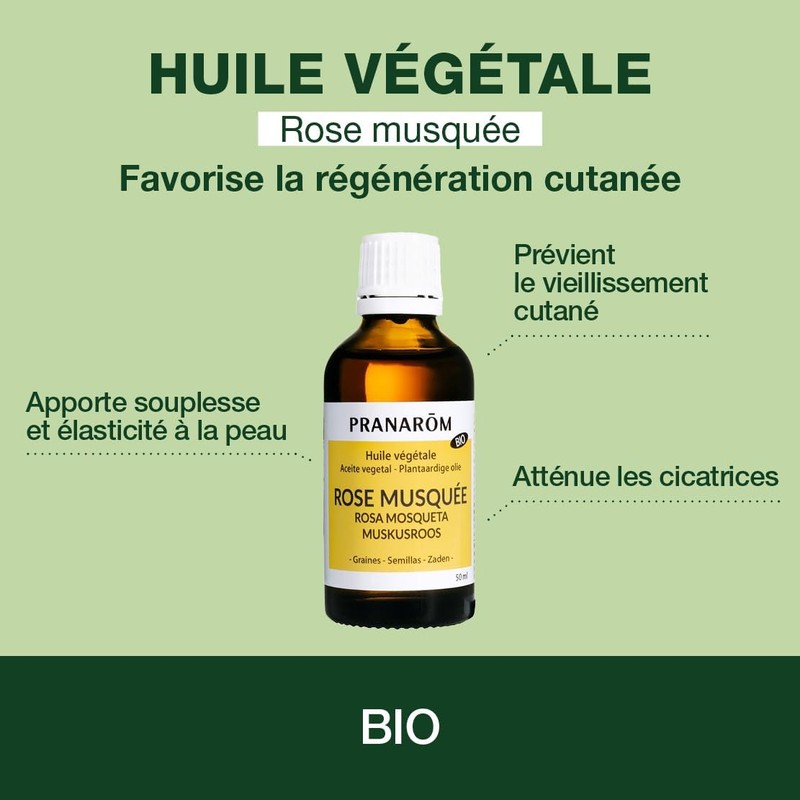 Pranarom Aceite Vegetal Rosa Mosqueta Bio 50ml