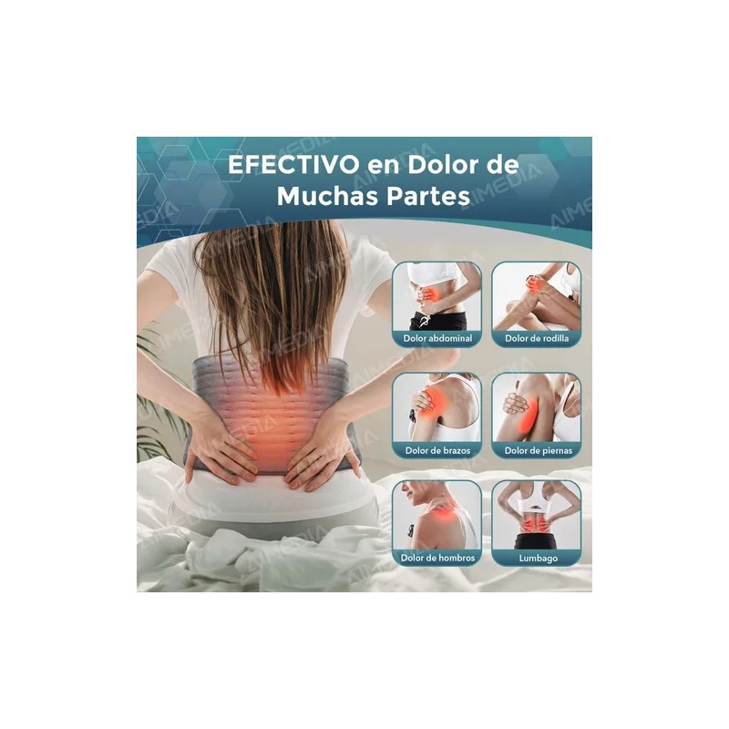 Almohadilla Térmica Eléctrica Calefaccion Colico Menstruales