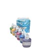 Scola Marbling Ink, 6 Assorted Metallic Colours, 25ml Bottles, Marbled