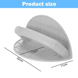 Drywall Sander with 10 Sandpapers, Multifunctional Semicircular Angle Grinding, Semi-Circular Angle Sandpaper Tool, for DIY Work, Polishing Sanding