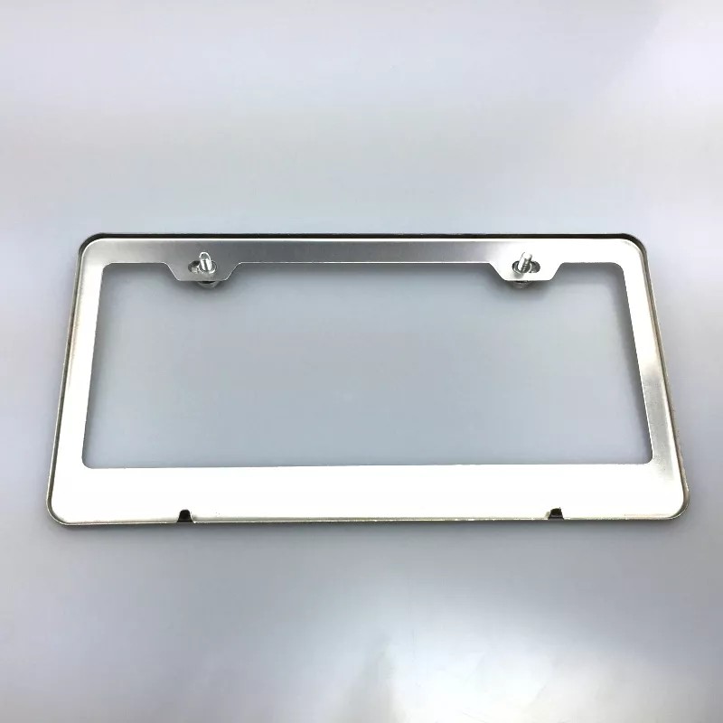 KA Mirror Chrome Jaguar Logo Laser Etched T304 Stainless Steel