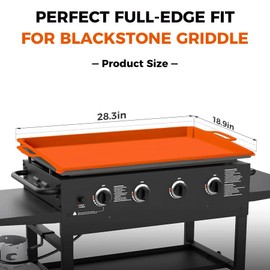 Owiooll Silicone Griddle Mat for Blackstone 28 Inch Griddle Accessories, Food-Grade Silicone Mat, Easy to Clean, Dust and rust proof.