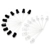 Gikfun 5mm 940nm LEDs Infrared Emitter and IR Receiver Diode